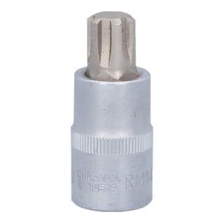 KS Tools Bit-Stecknuss für RIBE®-Schrauben, M14, Länge 55 mm