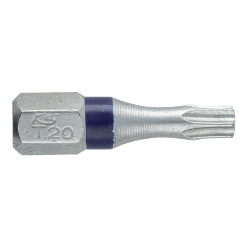 KS Tools Bit TX TORSIONpower 1/4", 25mm, con foro