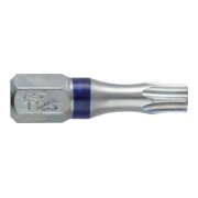 KS Tools Bit TX TORSIONpower 1/4", 25mm, con foro