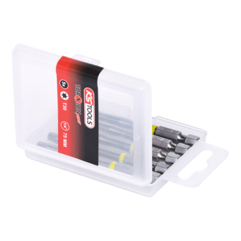 KS Tools Bit TX 1/4" TORSIONpower, 75mm, T30, 5pz.