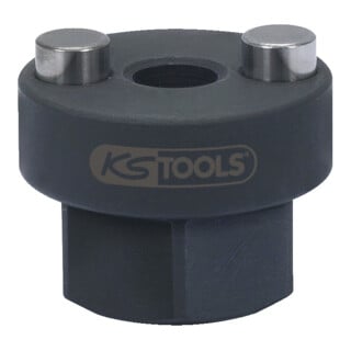 KS Tools Blattfederbolzen-Stecknuss für Volvo, 27 mm