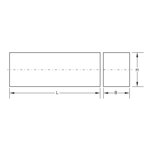 KS Tools Blocco di protezione 04 per piattaforme elevatrici, 340 x 130 x 100mm