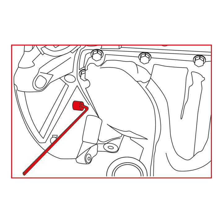 KS Tools BMW / Mini / PSA - Motoreinstell-Werkzeug-Satz, 7-teilig 1,4 Motoren