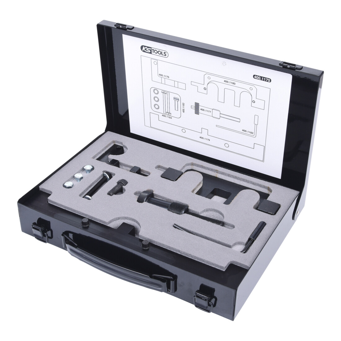 KS Tools BMW - Motoreinstell-Werkzeug-Satz, 8-teilig