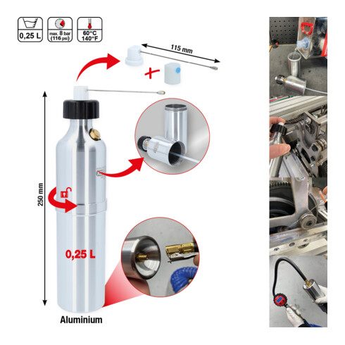 KS Tools Bomboletta spray, 0,25 l
