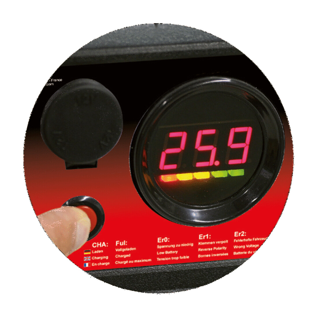 KS Tools Booster 12/24 V, 3400 A