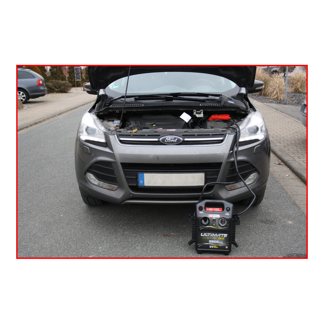 KS Tools Booster 12V per condensatore - starter mobile 1800 A