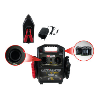 KS Tools Booster 12V per condensatore - starter mobile  720 A