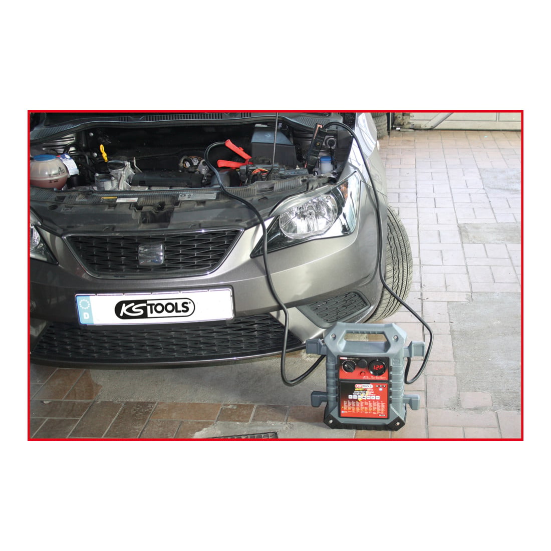 KS Tools Booster à batterie 12 V + 24 V, 1400 A