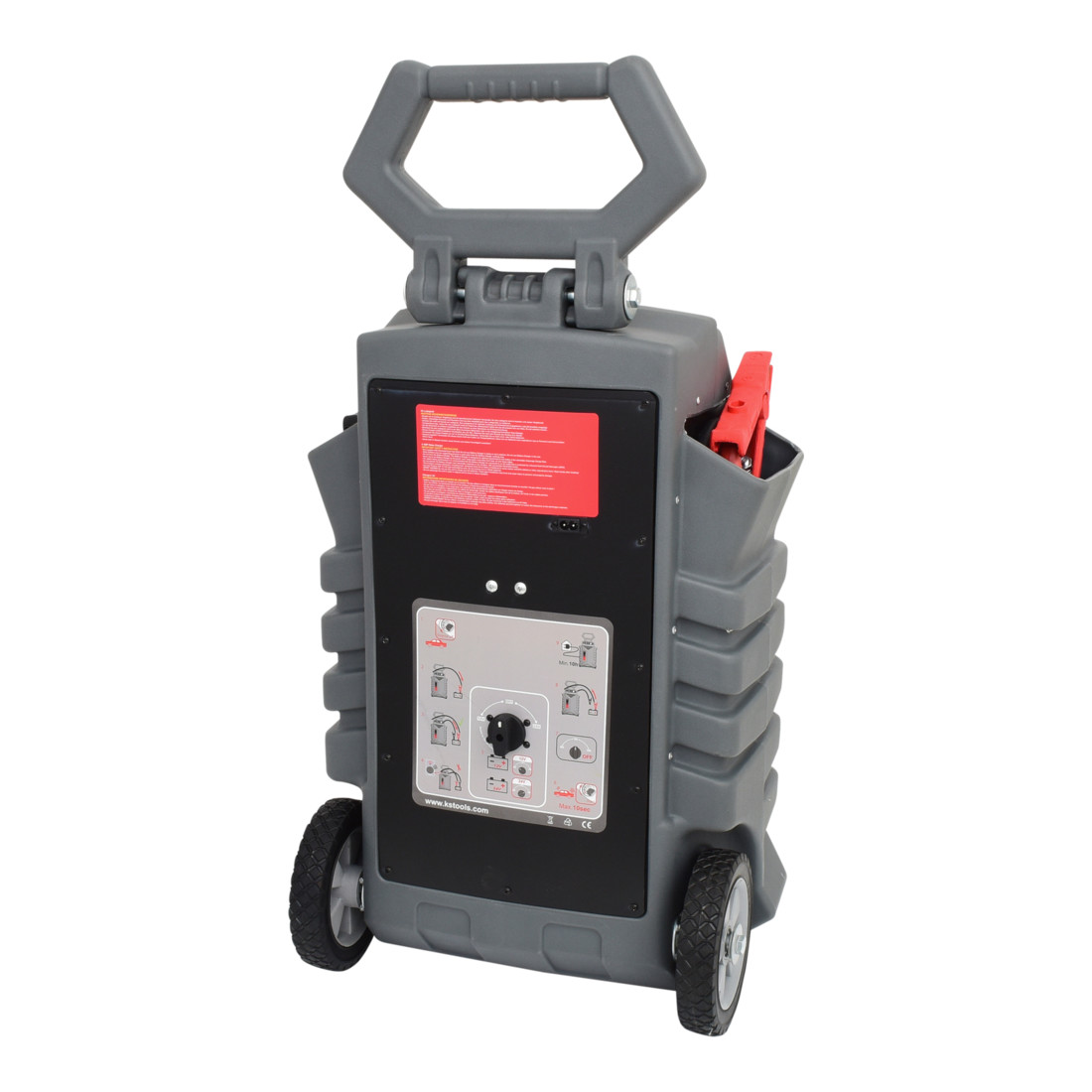KS Tools Booster à batteries 12V + 24V - sur roue 3000 A