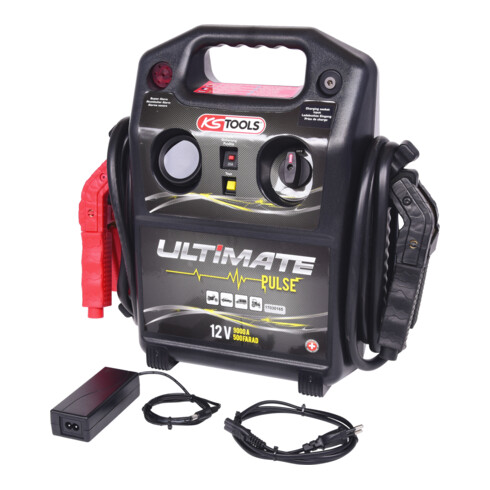 KS Tools Booster pour condensateur 12V - outil d'aide au démarrage 1800 A