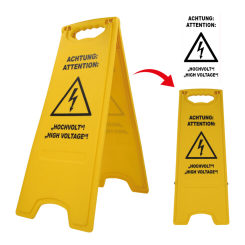 KS Tools Bord met bliksemsymbool