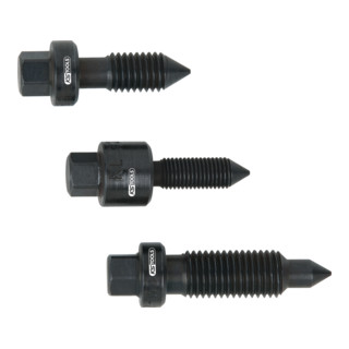 KS Tools borgschroevenset voor tandheugel middenpositie, 3-delig