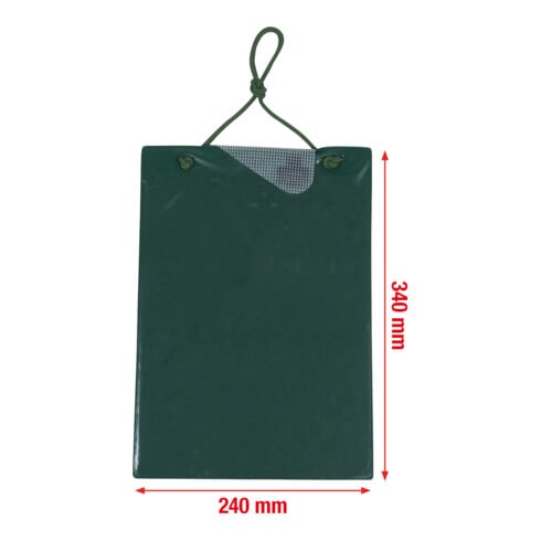 KS Tools Borsa per officina DIN A4, verde