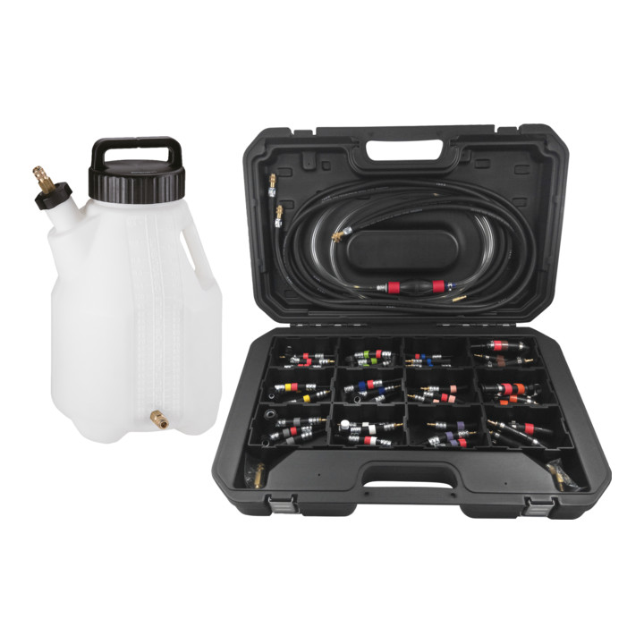 KS Tools brandstof systeem test en reinigings set, 43 stuks