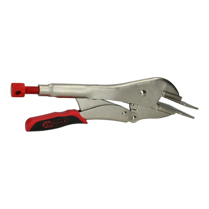 KS Tools Breitmaul-Flachbacken-Gripzange mit Easy-Release, 250mm