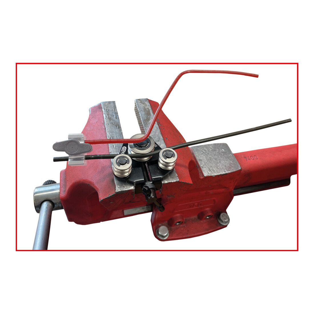 KS Tools Bremsleitungs-Richtwerkzeug / - Biegewerkzeug, 4,75 mm (3/16") + 6,35 mm (1/4")