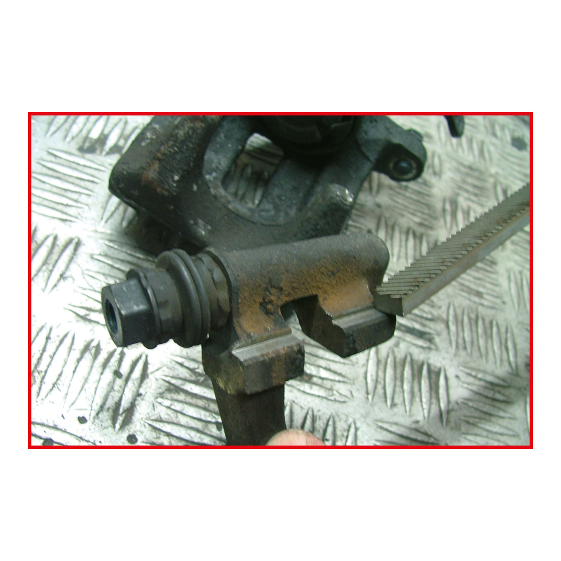 KS Tools Bremssattel-Feile extra schmal, 270mm