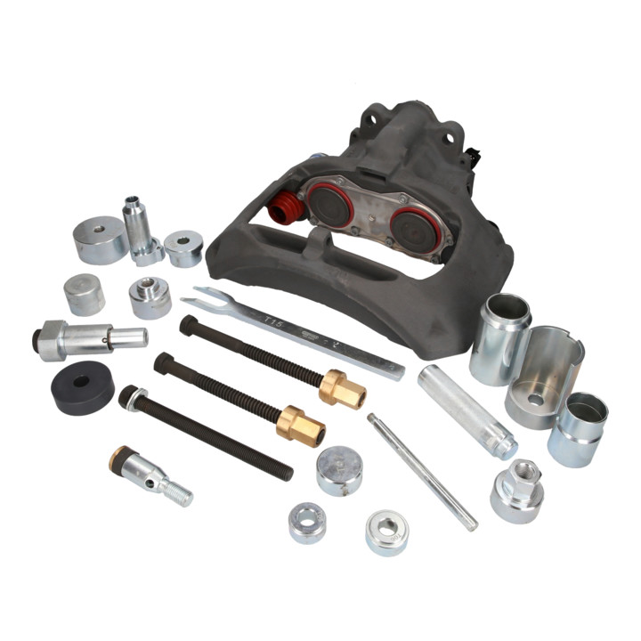 KS Tools Bremssattel-Instandsetzungs-Koffer, 24-tlg.