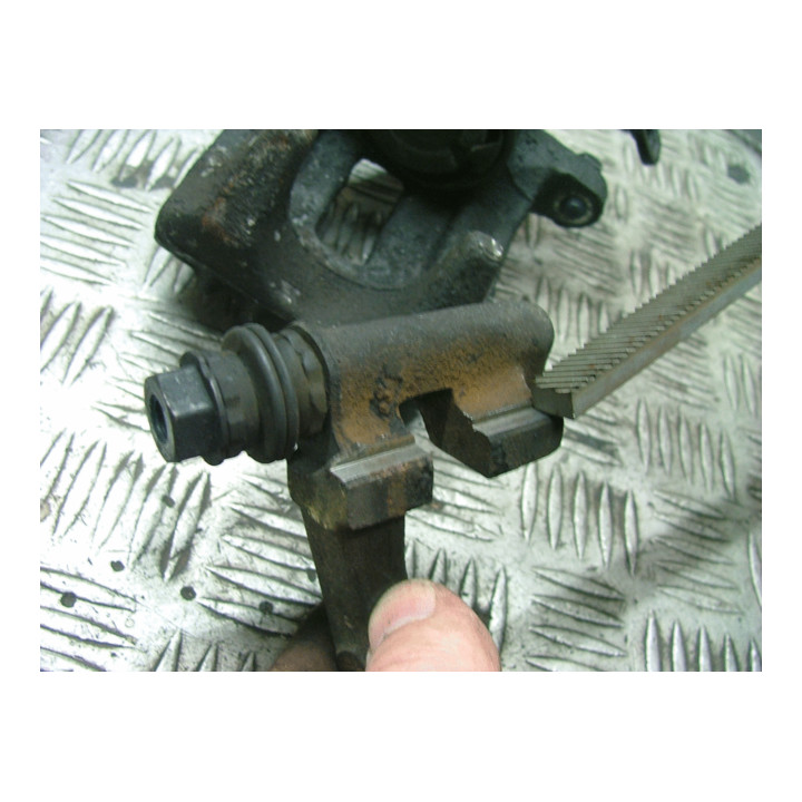 KS Tools Bremssattelfeilenblatt extra schmal, 150mm