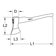 KS Tools BRONZEplus Beil-3