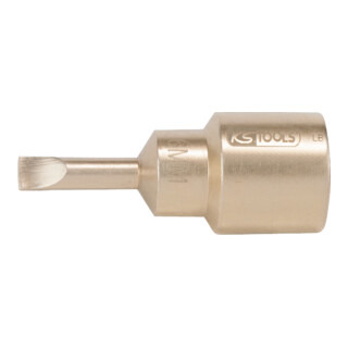 KS Tools BRONZEplus Bit-Stecknuss 1/2" Schlitz 8 mm