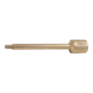 KS Tools BRONZEplus Bit-Stecknuss Innensechskant 1/2" lang 10x140 mm