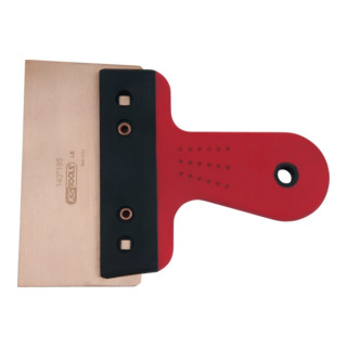 KS Tools BRONZEplus brede spatel stijf blad