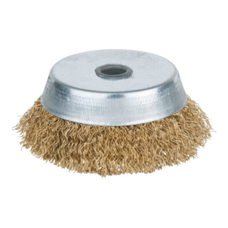 KS Tools BRONZEplus Brosses boisseaux, ondulé, Ø 85 mm