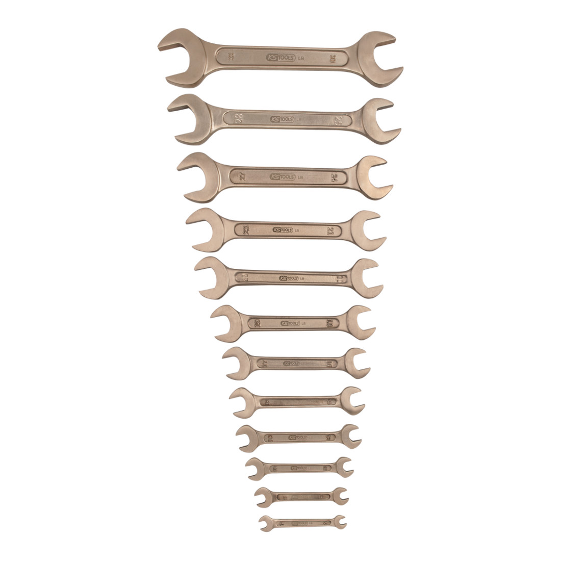 KS Tools BRONZEplus Doppel-Maulschlüssel-Satz 12-teilig