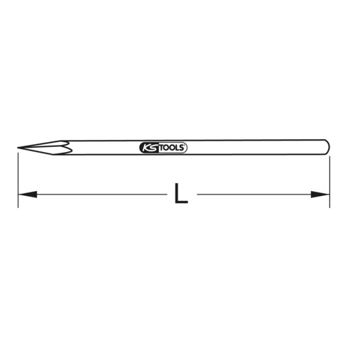 KS Tools BRONZEplus draadreinigingsstift, 300 mm