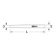 KS Tools BRONZEplus Durchtreiber, 5 mm