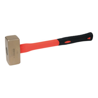 KS Tools BRONZEplus Fäustel 1500 g, mit Fiberglasstiel