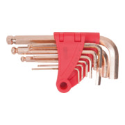 KS Tools BRONZEplus inbussleutelset, 9-delig kogelkop-1