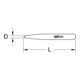KS Tools BRONZEplus Körner, 5 mm
