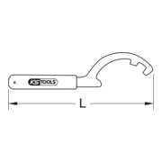 KS Tools BRONZEplus Kupplungsschlüssel B-C Ø 12 mm-3