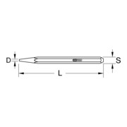 KS Tools BRONZEplus montagepunt, 5mm-3