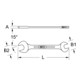 KS Tools BRONZEplus plaatwerksleutel met dubbele steeksleutel 5/16x3/8"-3