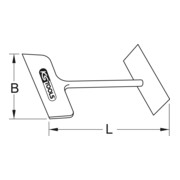 KS Tools BRONZEplus Plattenschaber-3