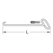 KS Tools BRONZEplus putdekselhaak 500 mm-3