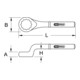KS Tools BRONZEplus Schlag-Ringschlüssel gekröpft 46 mm