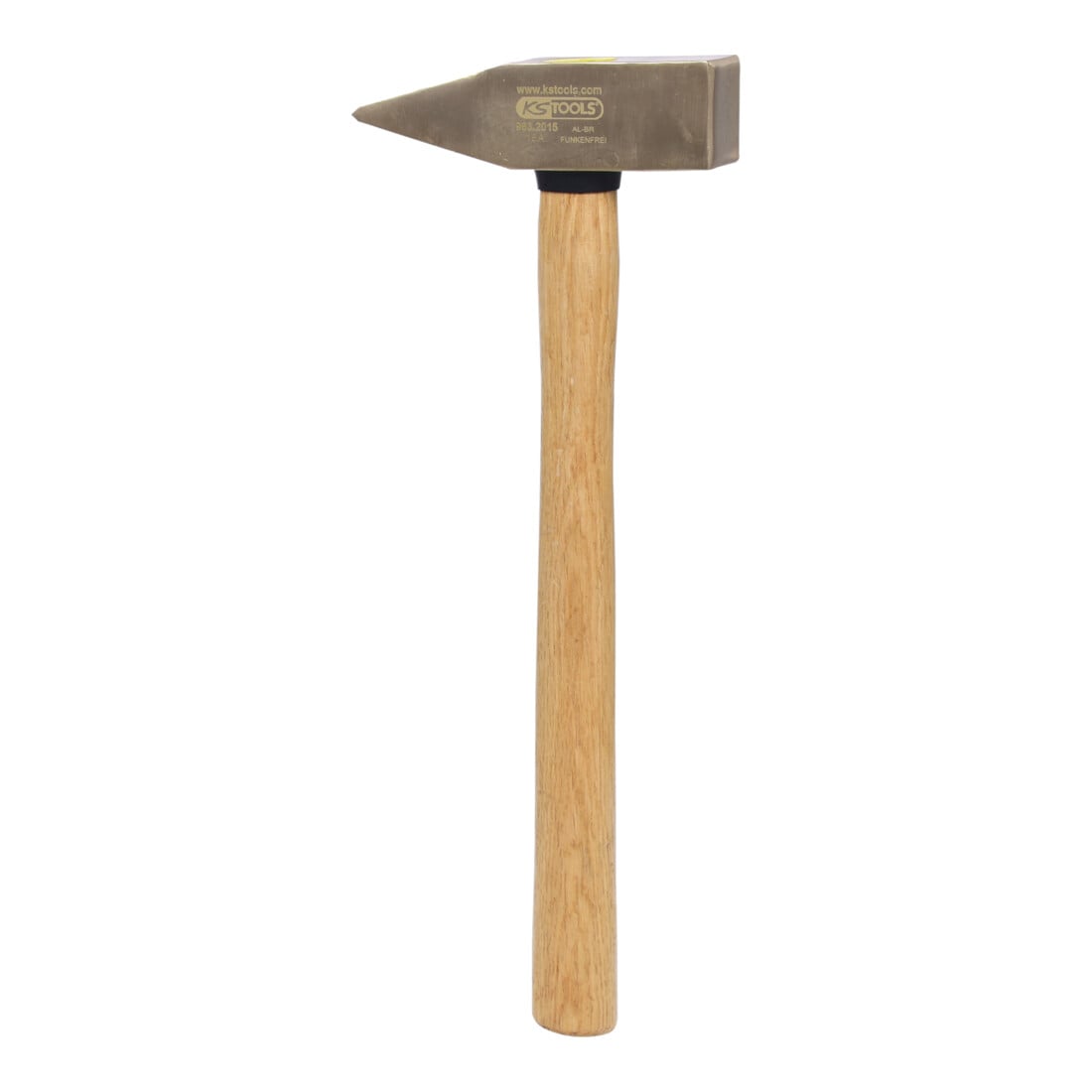 KS Tools BRONZEplus Schlosserhammer mit Hickorystiel