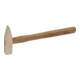 KS Tools BRONZEplus Schlosserhammer 300 g, mit Hickorystiel