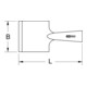 KS Tools BRONZEplus schraper 75 mm