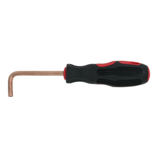 KS Tools BRONZEplus Schroevendraaier Inbussleutel, gebogen