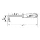 KS Tools BRONZEplus schroevendraaier inbus, schuin 5 mm