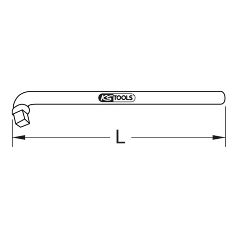 KS Tools BRONZEplus Winkelgriff, Zoll