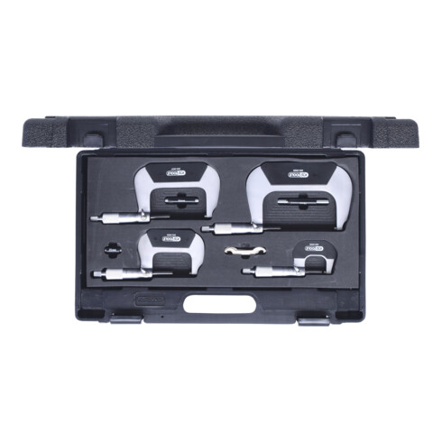 KS Tools buitenschroefmaat set, 0-100mm, 4 stuks