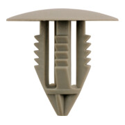 KS Tools bumper connector clip, grijs voor Volvo, set van 10