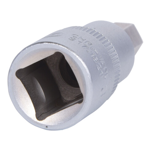 KS Tools Bussola 1/2" per bit a esagono incassato, corta, (pollici)